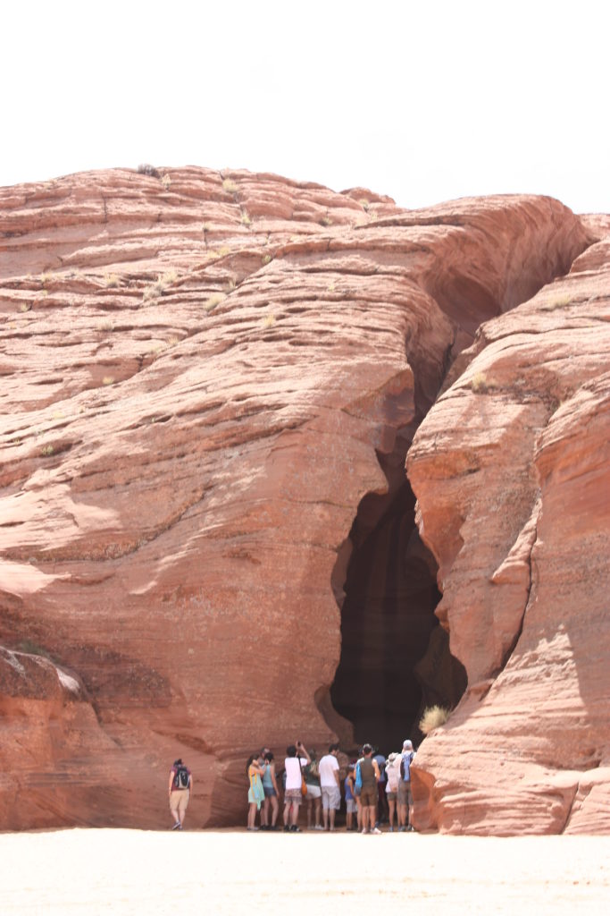 Imboccature dell'Antelope Canyon